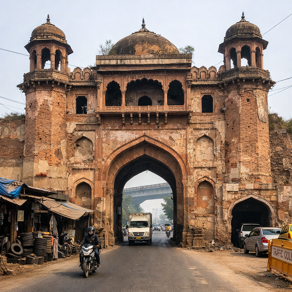 Tripolia Gate: The Neglected Mughal Gateway on GT Karnal Road