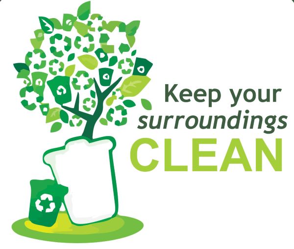  Keeping environment clean is in your hands alone