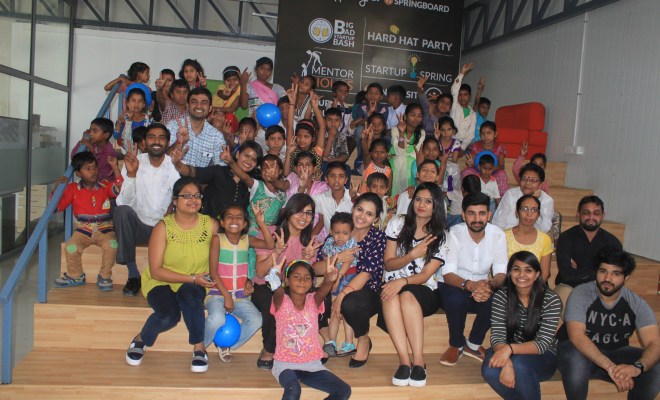  Roofpik fetes underprivileged kids