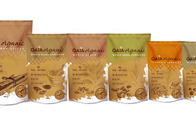  Organic spices from the house of Gaia