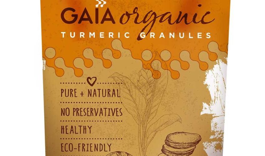  Gaia Organic Turmeric Granules launched