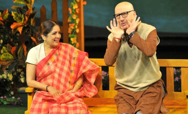  There can be no retakes in theatre: Anupam Kher