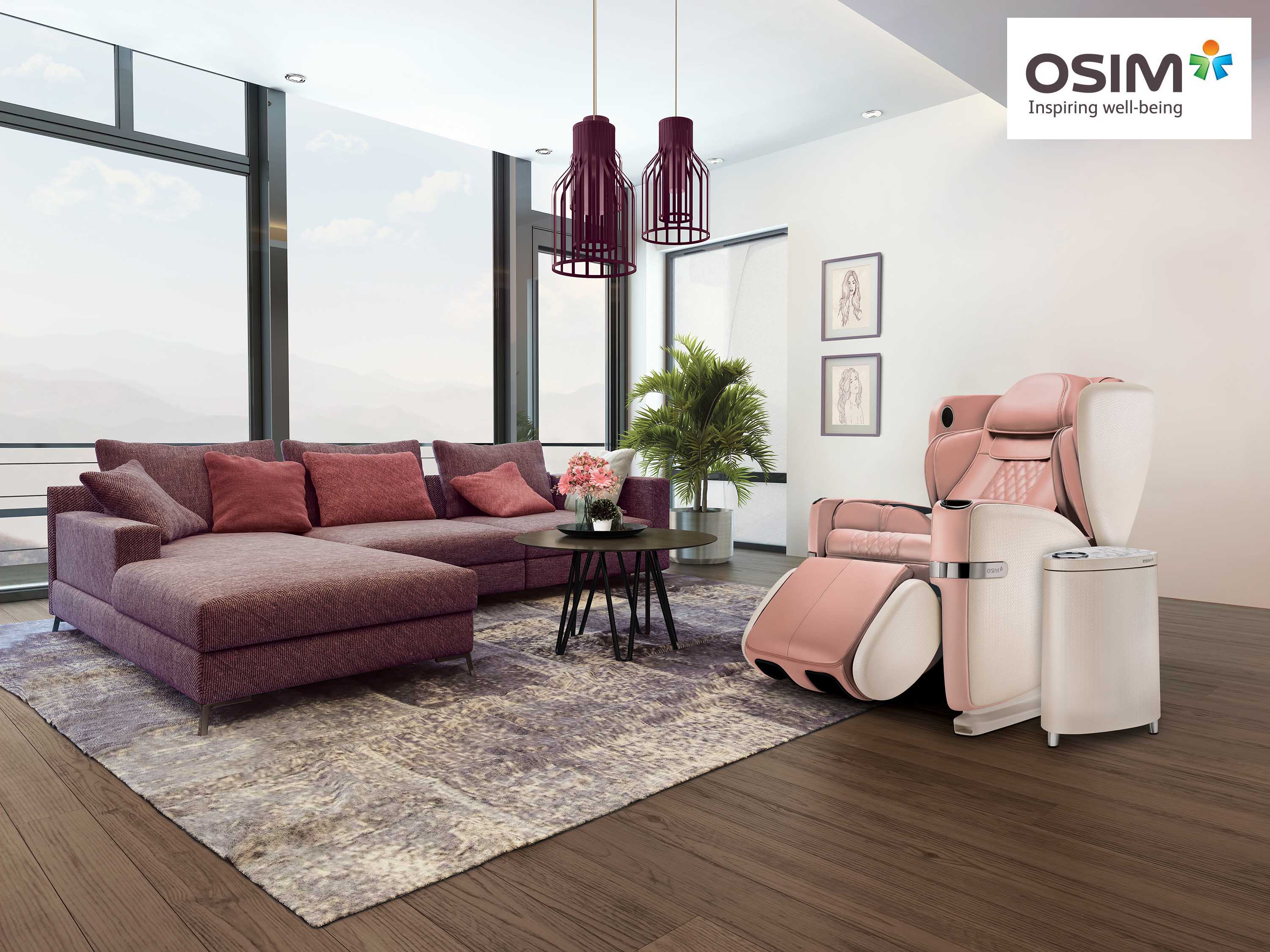  Get pampered by Osim’s uLove Massage chair