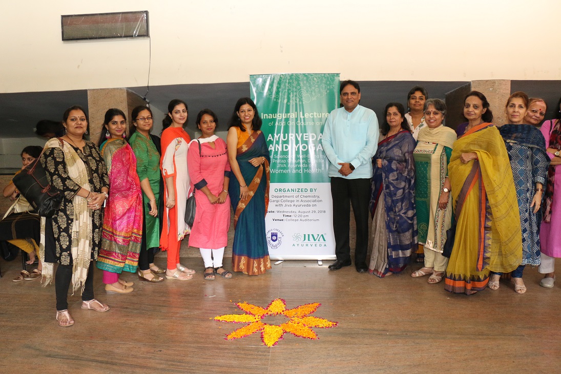  Jiva Ayurveda introduces six-month Ayurveda and Yoga course at Gargi College