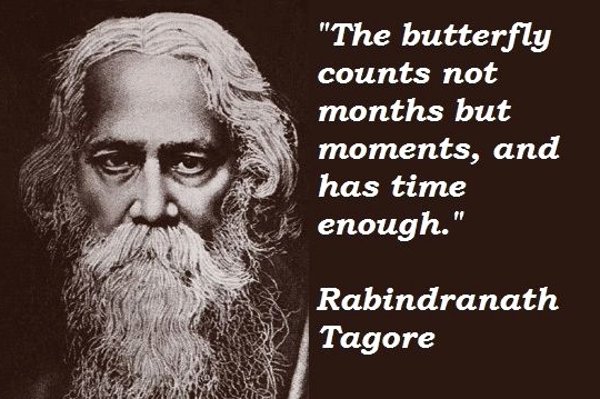  We lost Tagore today