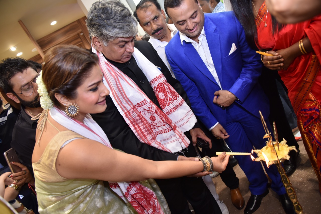  Raveena @ Linen Club store in Guwahati