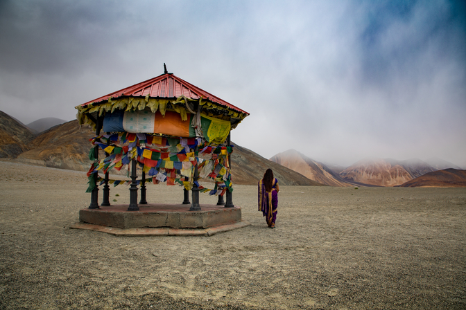  Sari swag in Ladakh