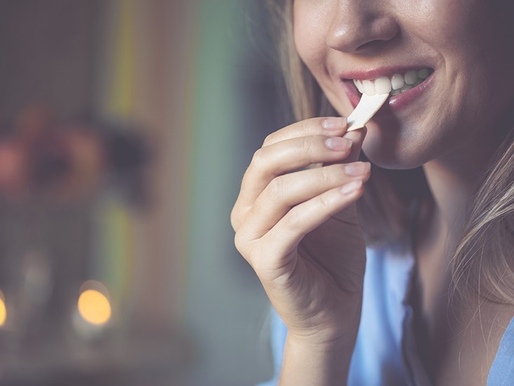  Chewing gum is not a healthy option