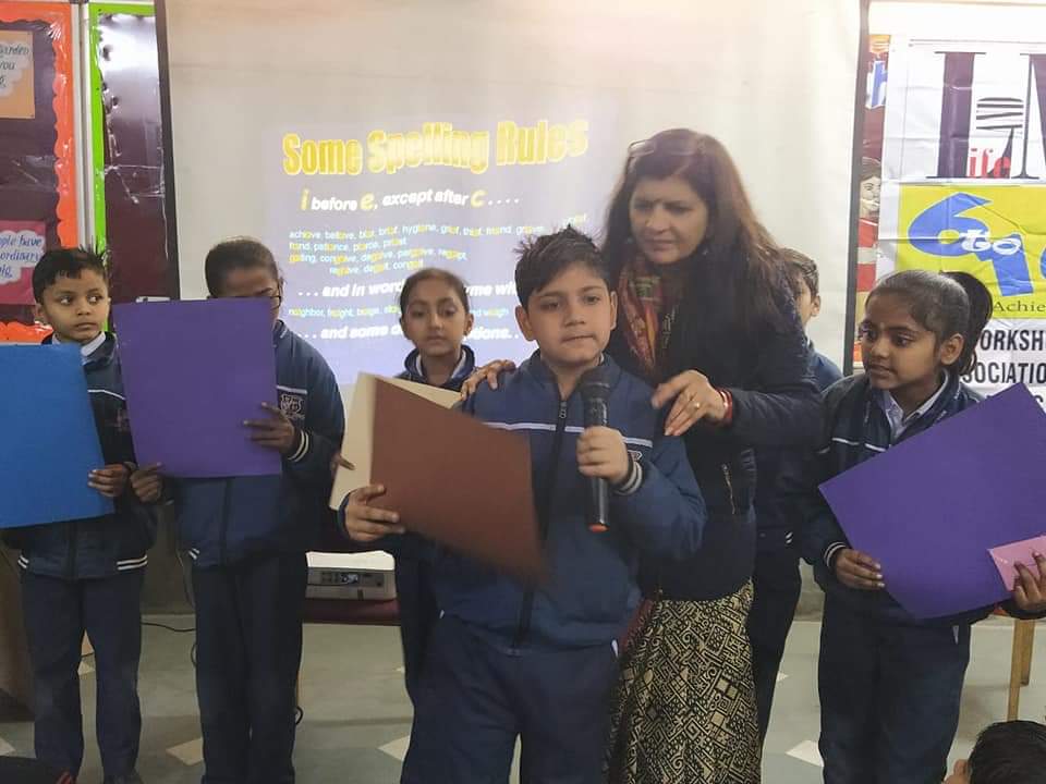  Fun With Spellings @ Kamal Public School