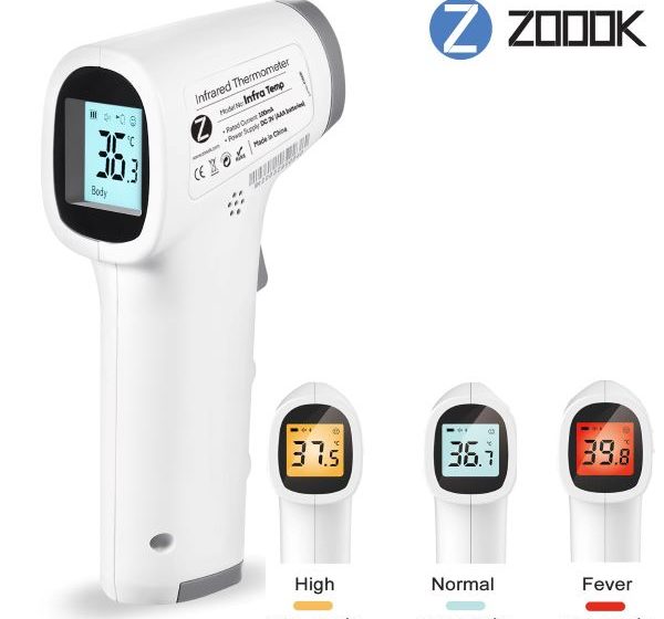  ZOOOK’s non-contact infra temp thermometer promises safer environment