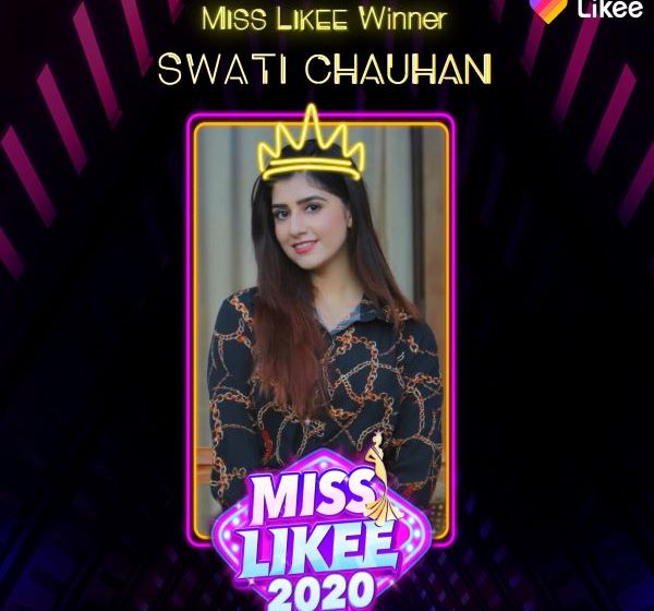  Swati Chauhan crowned Miss Likee 2020