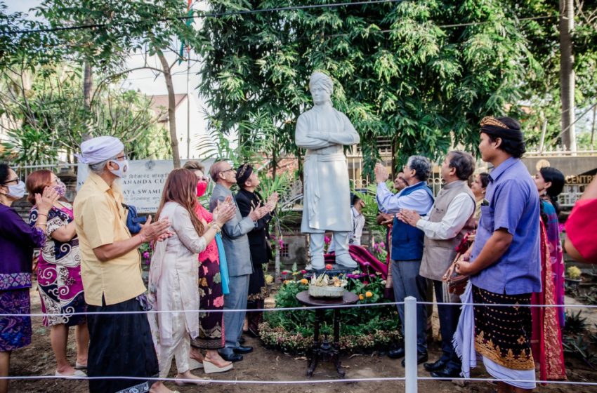  First statue of Swami Vivekananda unveiled in Indonesia