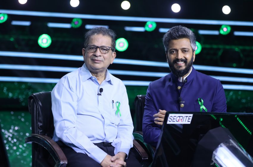  Riteish champions the cause of organ donation on KBC