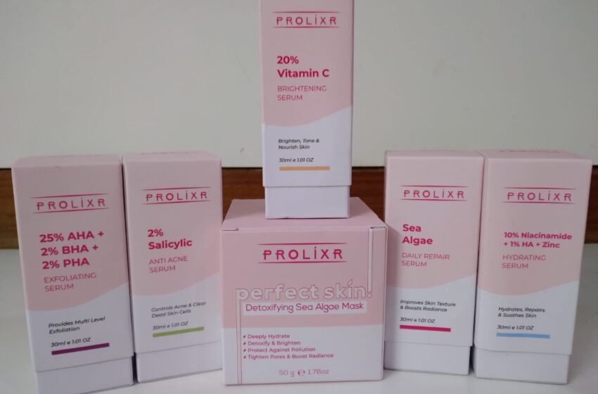  Prolixr launches sea algae mask and five serums to tackle your beauty concerns