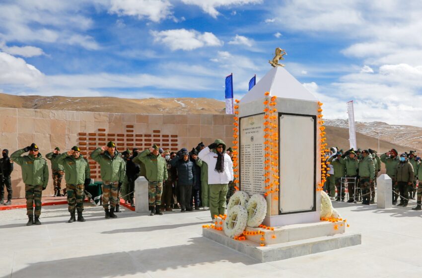  Renovated Rezang La Memorial dedicated to nation