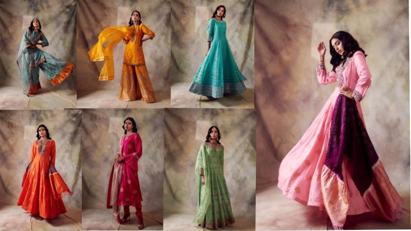  Asha Gautam launches their collection for the bridal season