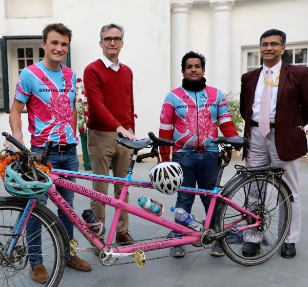  BRISTOL2BEIJING EXPEDITION ENTERS INDIA, PARTNERS CANKIDS KIDSCAN