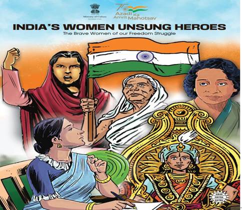  Pictorial book on India’s women unsung heroes of freedom struggle released