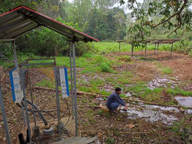  TERI’s sensor-based irrigation system greatly prevents water wastage