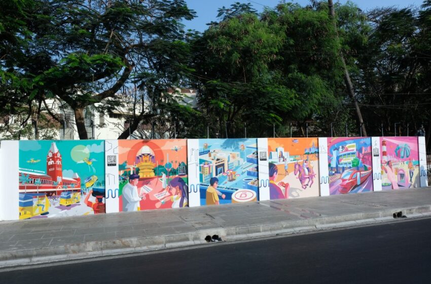  Vibrant Icons of Singara Chennai wall project is city’s latest art hotspot