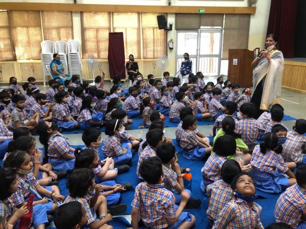  Storytelling session enthrals young children at The Indian School