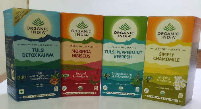  INTERNATIONAL TEA DAY Organic India launches four tea infusions for summers