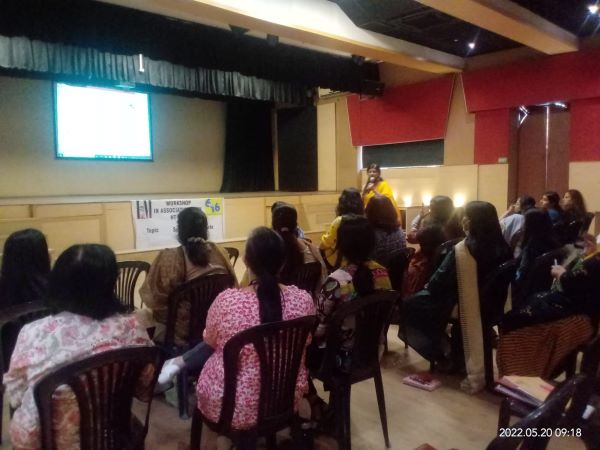  Personality Development workshop for teachers at Tagore International school