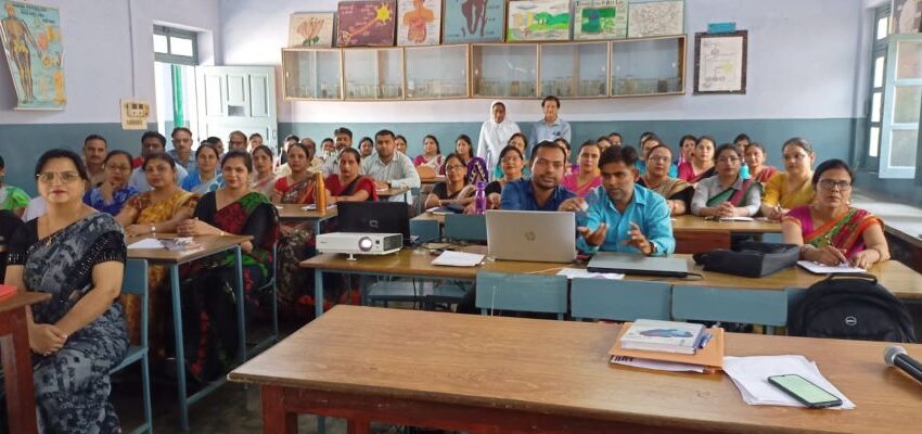  Stress Management workshop held at St Mary School Dhampur