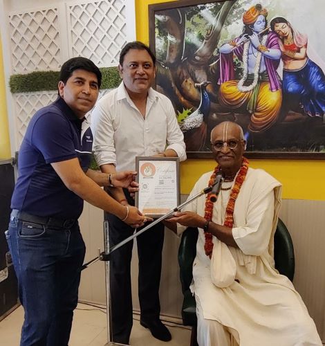  Annakoot Pitampura is the fifth ISKCON store to get Sattvik certification