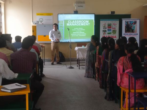  Workshop on Classroom Management held at Bilari’s De Paul school