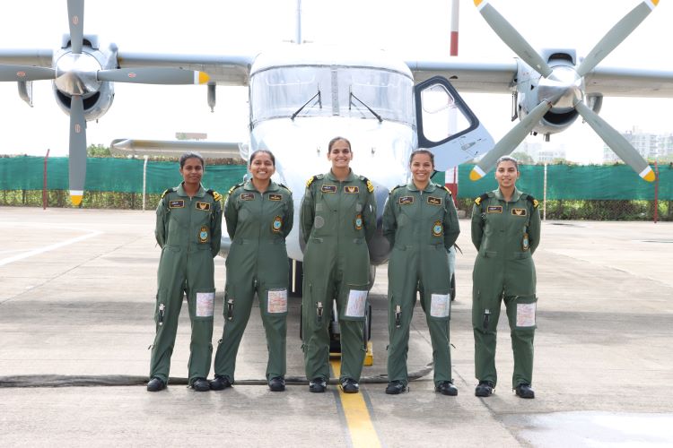  Indian Navy’s all-women aircrew creates history