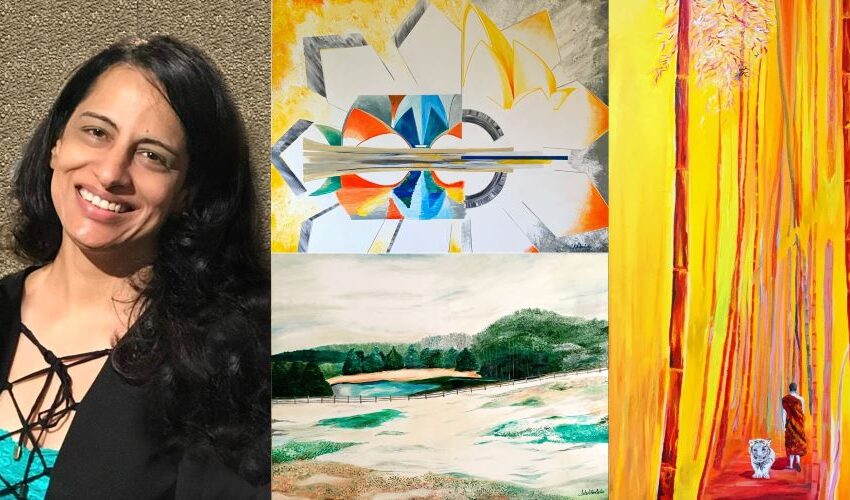  Architect Shikha Setia’s debut art exhibition is devoted to Nature and Structures