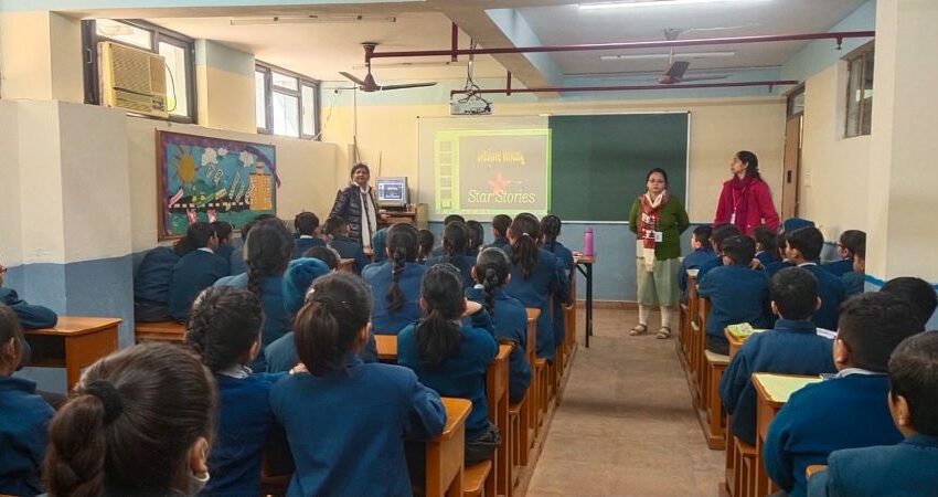  Creative writing workshop held for students at Rukmini Devi Public School