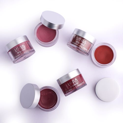  Organic skincare brand Lotus Organics + launches lip and cheek tints