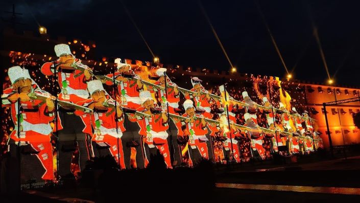  Cellular Jail now has an immersive multimedia projection mapping based sound and light show