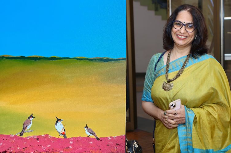  One must keep learning & exploring, says artist Swati Joshi Phatak