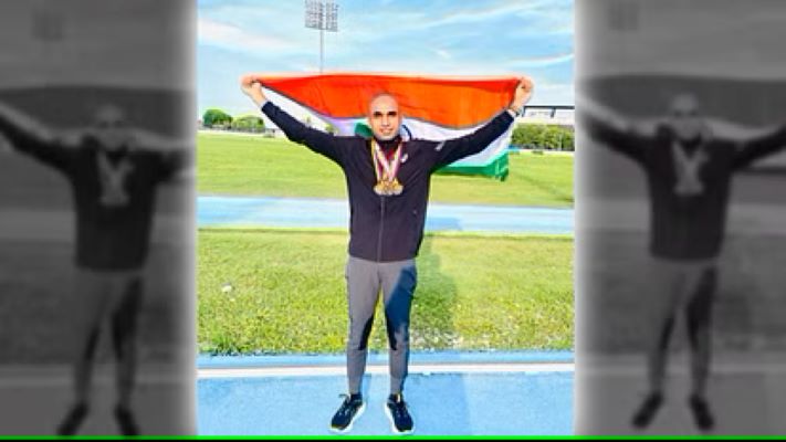  Army Doctor Lt Col Sanjeev Malik bags five Golds in World Medicine and Health Games