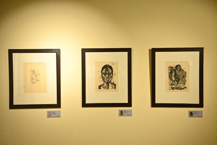  Exhibition of lithographs by German artist Karl Erich Muller at IGNCA New Delhi