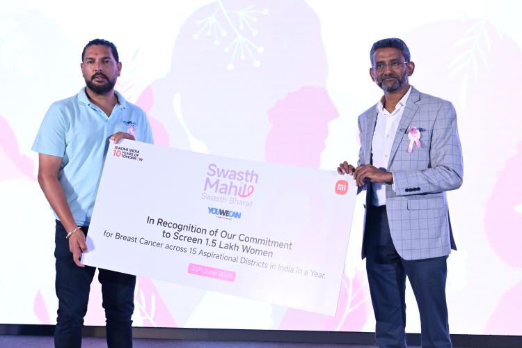  Xiaomi India partners YouWeCan for breast cancer screening across the country