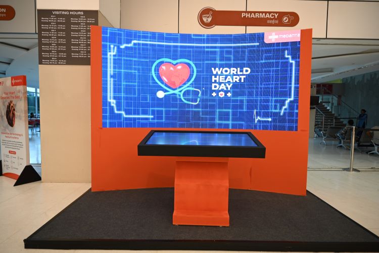  Medanta puts up interactive installation ‘The Heart Journal’