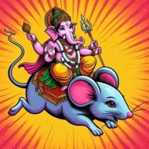  Why Ganesha choose mouse as his ‘vaahan’