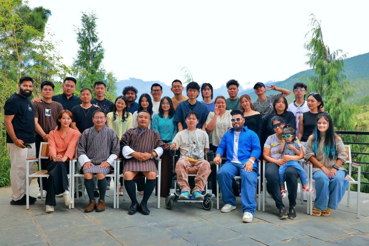  Bhutan steps into the global vocal arena with Indian maestro Thomson Andrews