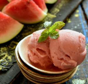 Iftar Recipes -Frozen Watermelon Sorbet